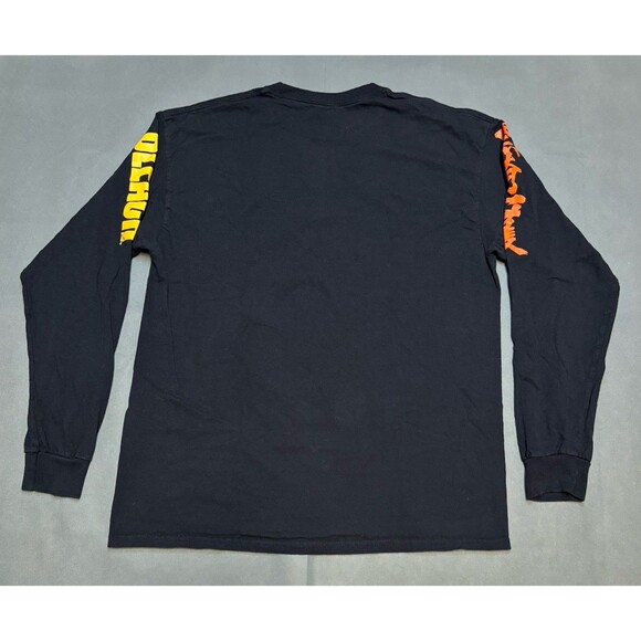 Bleach Long Sleeve Shirt Mens Large Silhouette Styled Ichigo Solem Stance - Picture 7 of 7